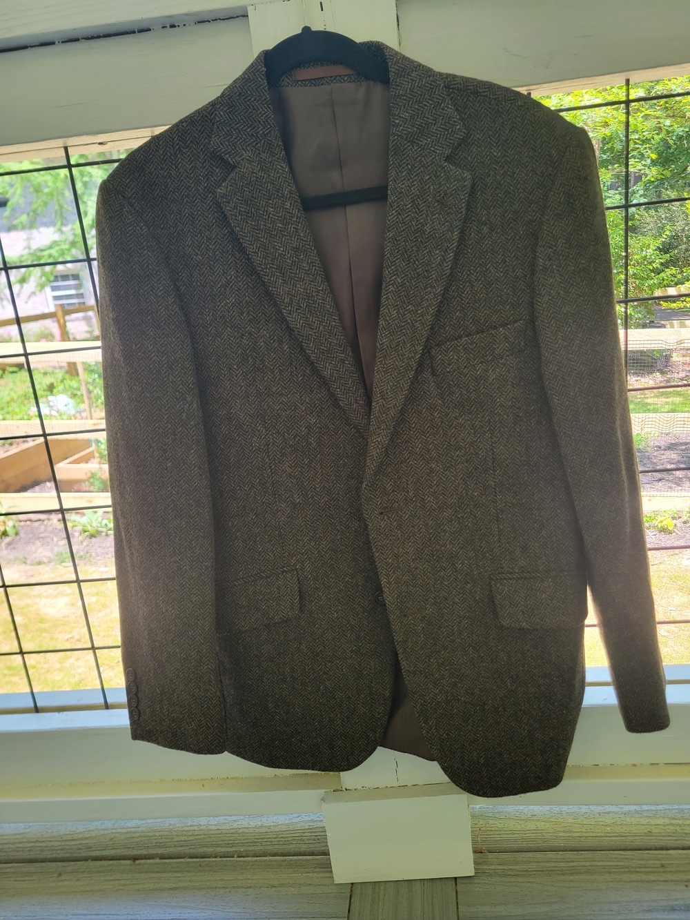 Tailorbyrd Brown Herringbone Sport Coat